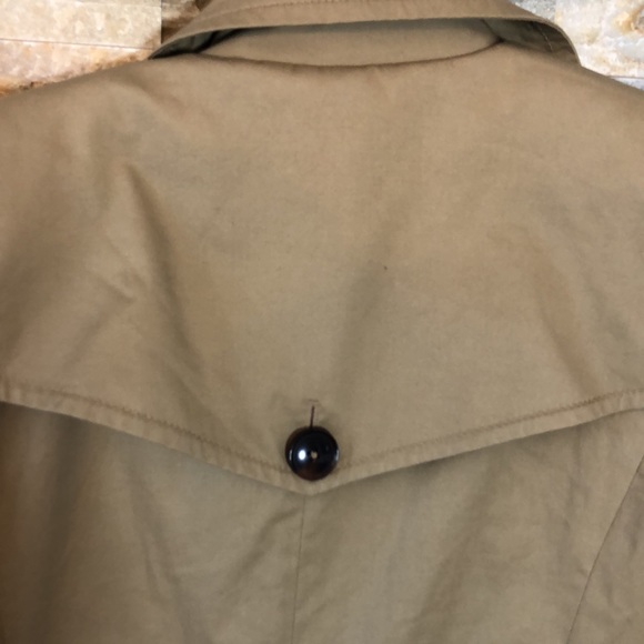 Cassis Trench coat size small - Picture 8 of 11